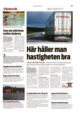 Exempel på mediegenomslag Antal mediegenomslag