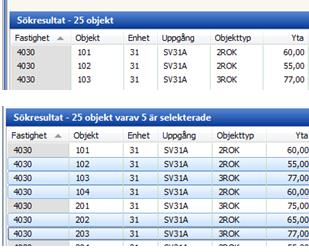 10 Strifast 2.4 [Utgåva 7, 2013-04-29] Sökning Sök e-postadress Sök hyresgäst, Sök person och Sök sökande/medsökande har kompletterats med e-post.
