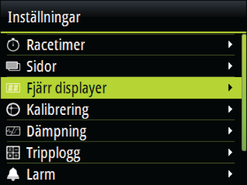 8 Programvaruinställning Före användning måste ett antal inställningar för Triton² konfigureras för att systemet ska fungera som förväntat.