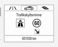 Störning Felmeddelanden visas med en 9 i den övre raden på Info-Display. Backkameran fungerar eventuellt inte korrekt när: Omgivningen är mörk.