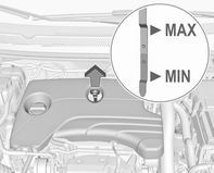 Bilvård 189 Av säkerhetsskäl startas motorn automatiskt om motorhuven öppnas under ett Autostop. Stänga Innan du stänger motorhuven placerar du motorhuvsstöttan i sin hållare.