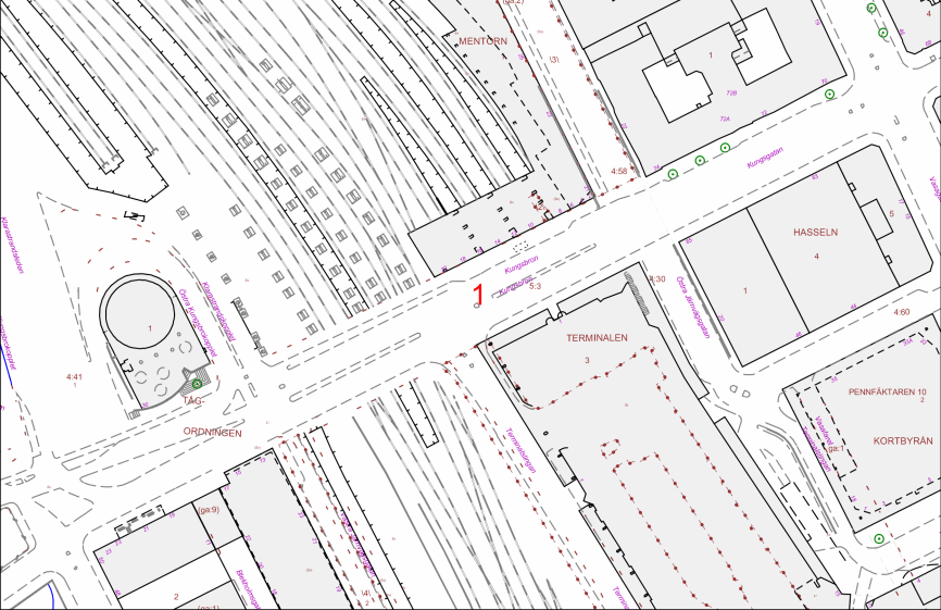 Sida 6 (8) av brokonstruktionerna på sträckan kan cykelbanor införas och en omfördelning av körytorna vara lämpligt att utföra.