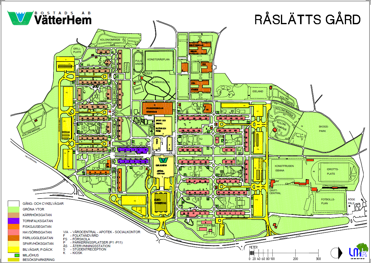 Bilaga 1 Sammanställning parkeringstillgång på Råslätt på lång sikt Antal p-platser som försvinner: 90 Efterfrågan som tillkommer: Del av 200 nya bostäder Efterfrågan som tillkommer: