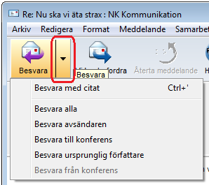 UTBILDNINGSMATERIAL 9(16) Ett brev med röd flagga = ett mottaget e-postbrev du inte har öppnat. Brev med vit flagga = ett e-postbrev du själv skrivit men inte skickat iväg.