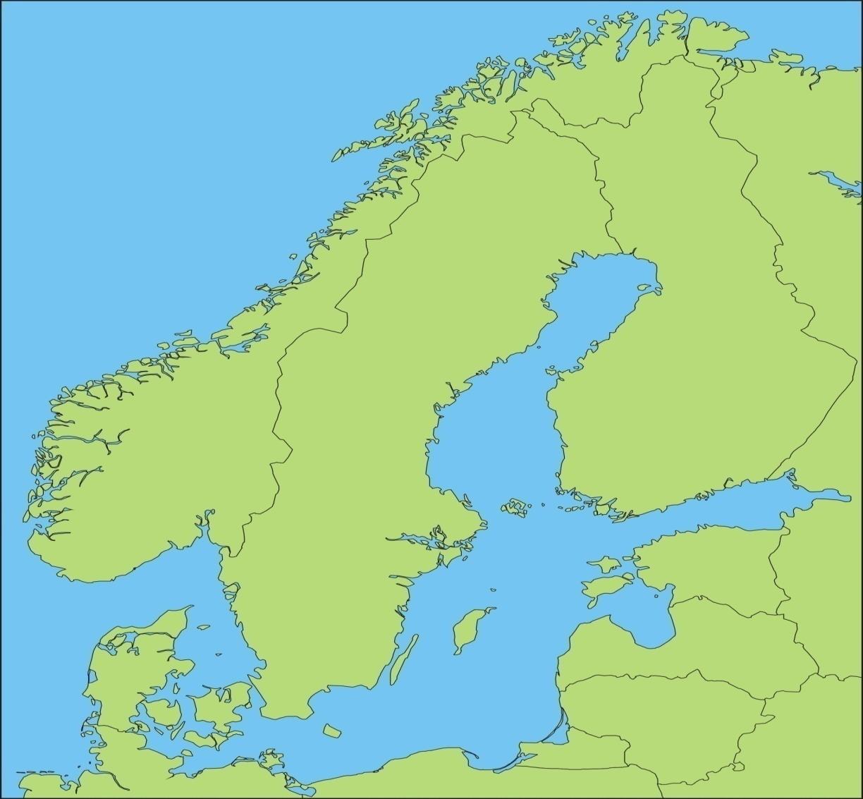 Svensk kvot och svensk laxproduktion Fördelning laxkvot (TAC) Andel av vildlaxvattendrag Estland Danmark Finland Tyskland Lettland Litauen Polen Sverige Ryssland Estland Finland