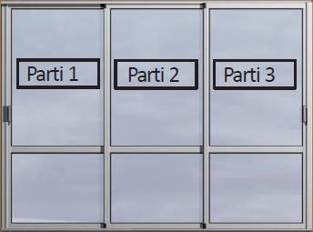 Manual Elegance - Montering 23. Slutkontroll Stäng och öppna dörrarna och kontrollera: 1. Dörrarnas funktion och stängning 2. Handtagens funktion och stängning 3. Kontrollera låsfunktionen.