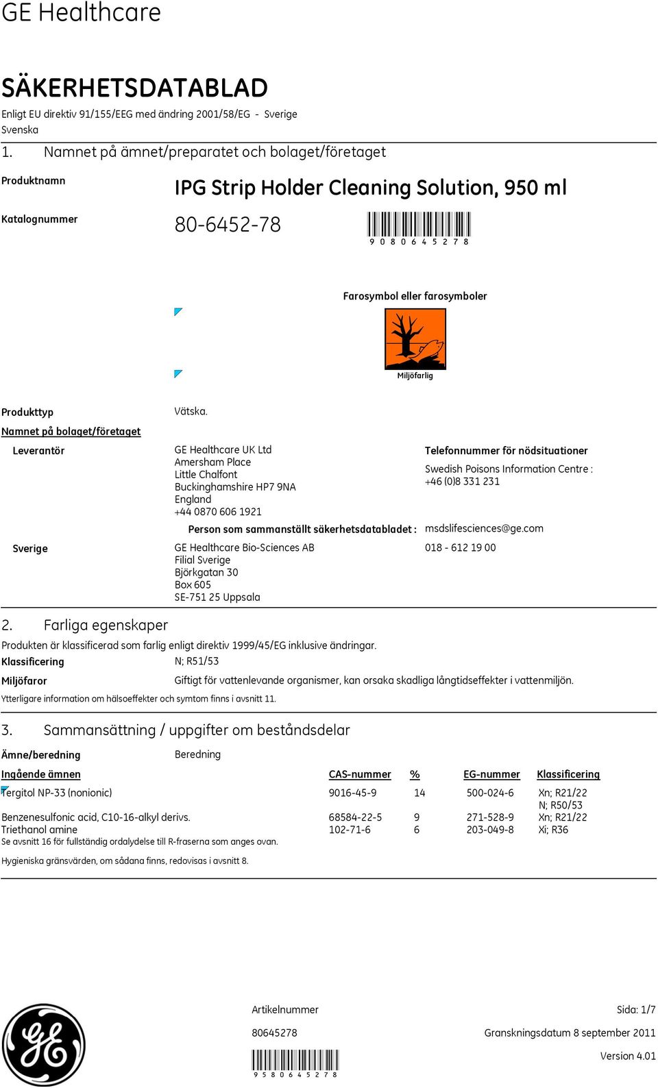 bolaget/företaget Leverantör Sverige Vätska.