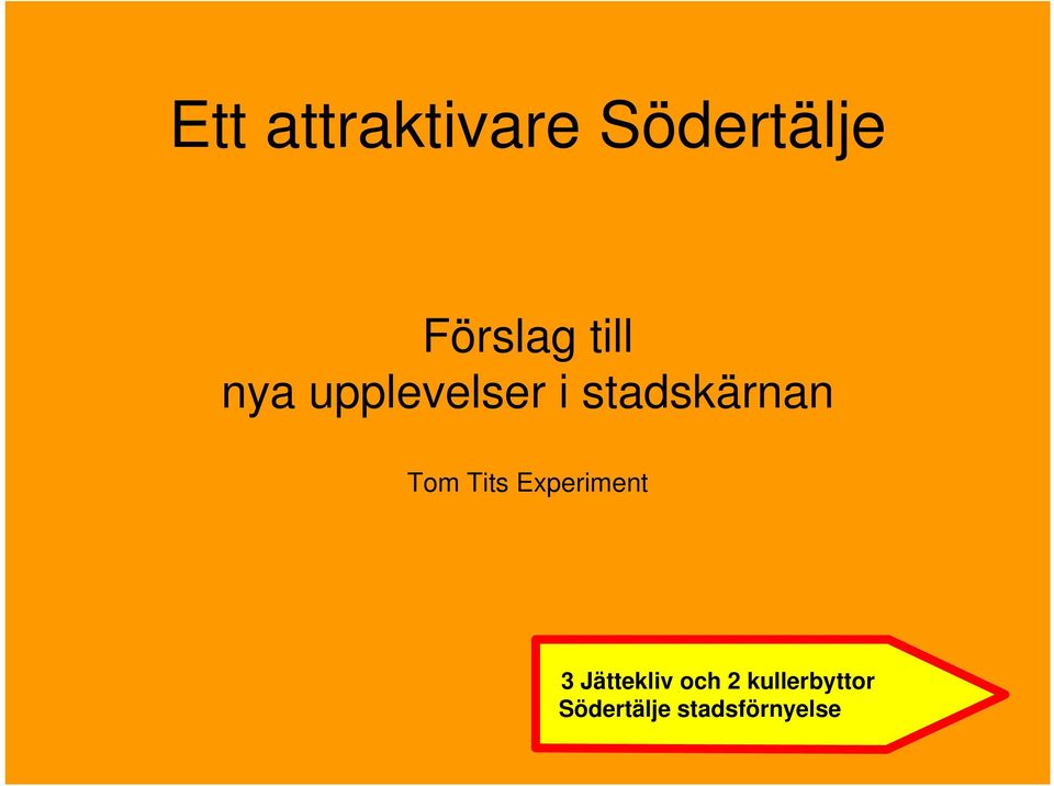 Tom Tits Experiment 3 Jättekliv och