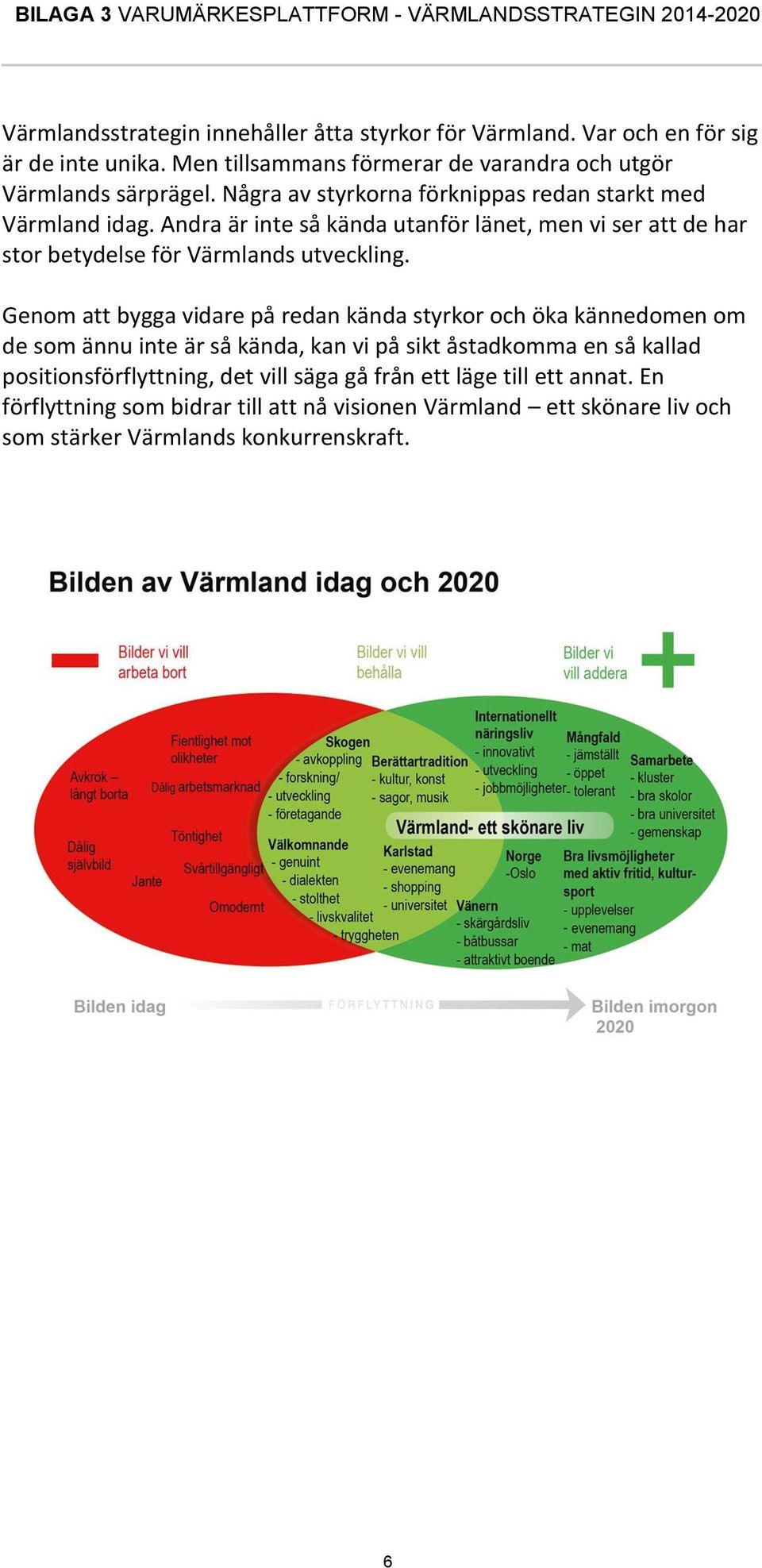 Genom att bygga vidare på redan kända styrkor och öka kännedomen om de som ännu inte är så kända, kan vi på sikt åstadkomma en så kallad positionsförflyttning,
