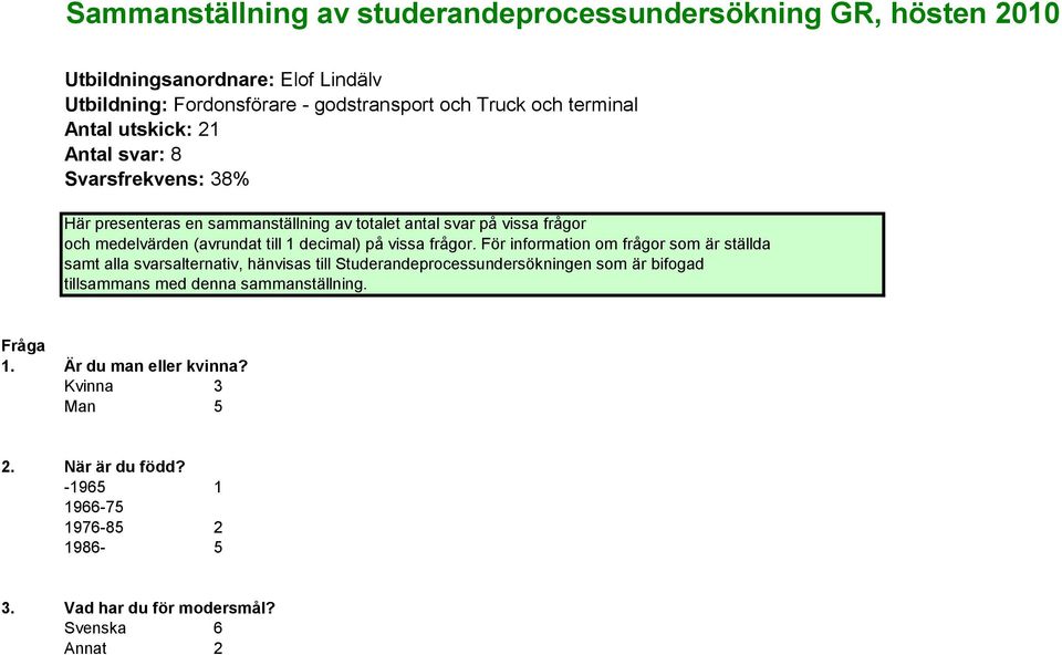 på vissa frågor.