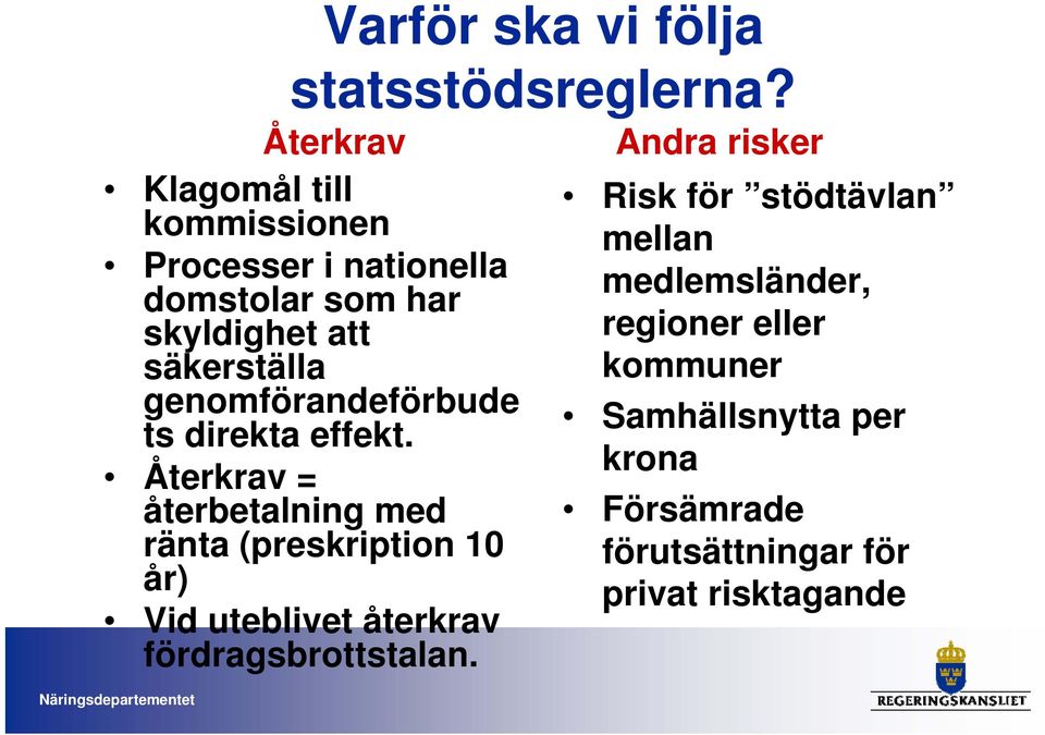 genomförandeförbude ts direkta effekt.