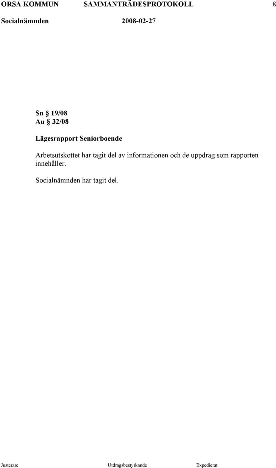 del av informationen och de uppdrag som