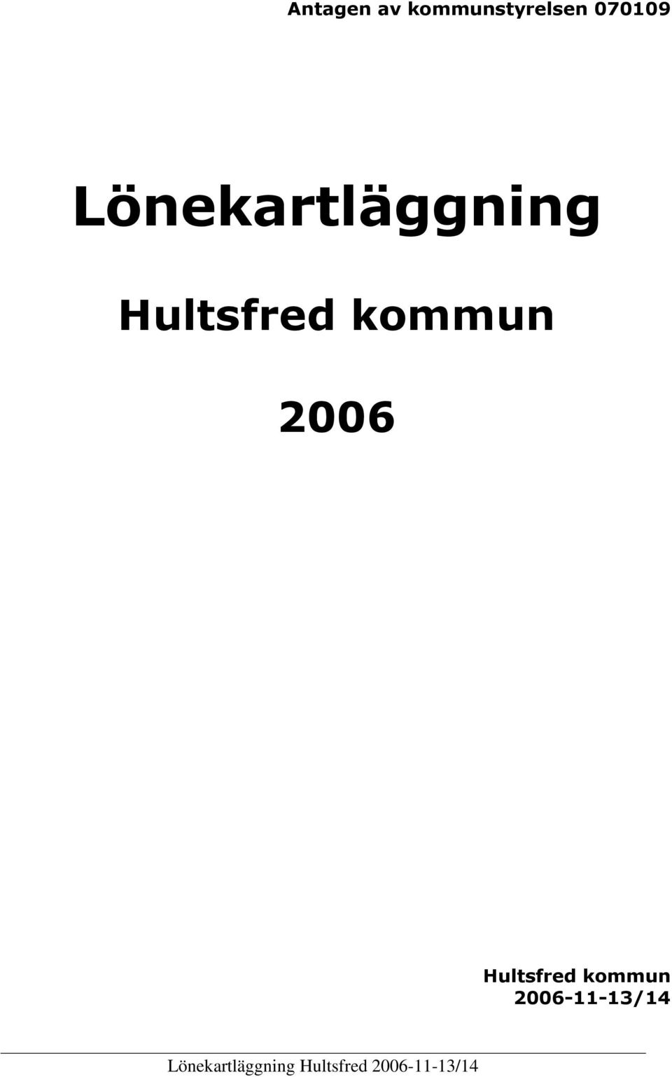 Lönekartläggning