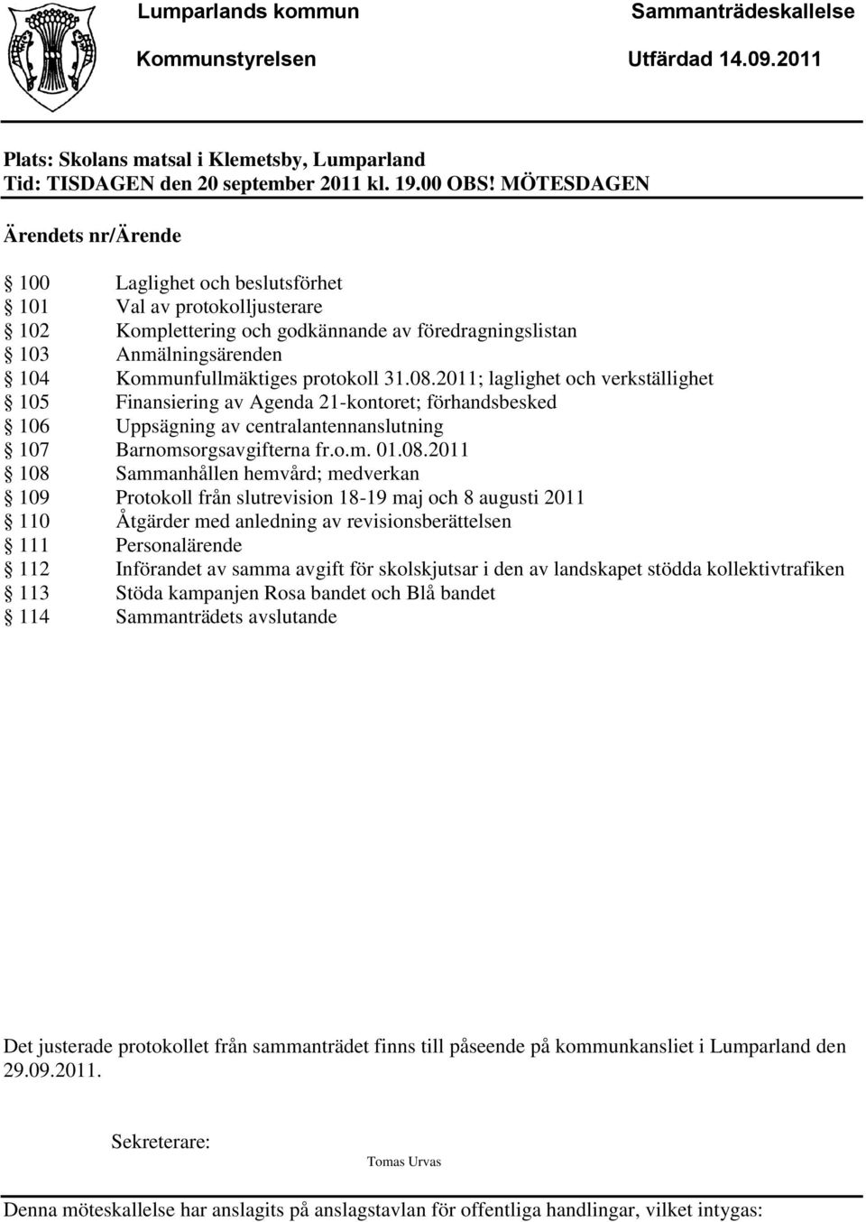 protokoll 31.08.