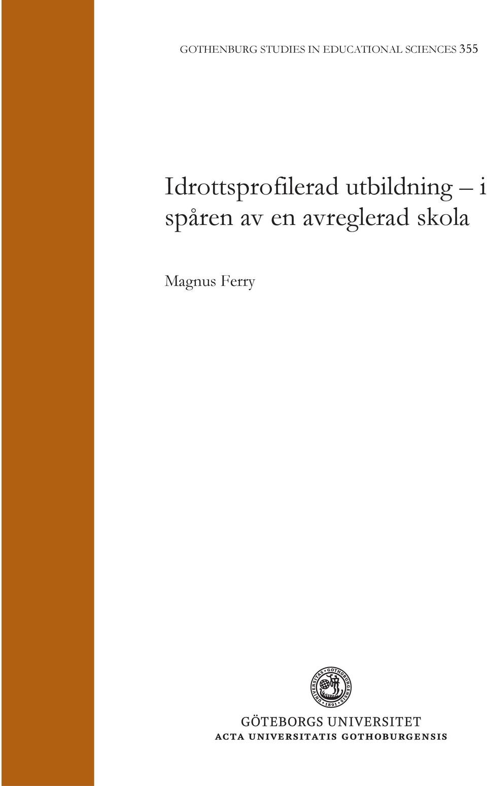 Idrottsprofilerad utbildning