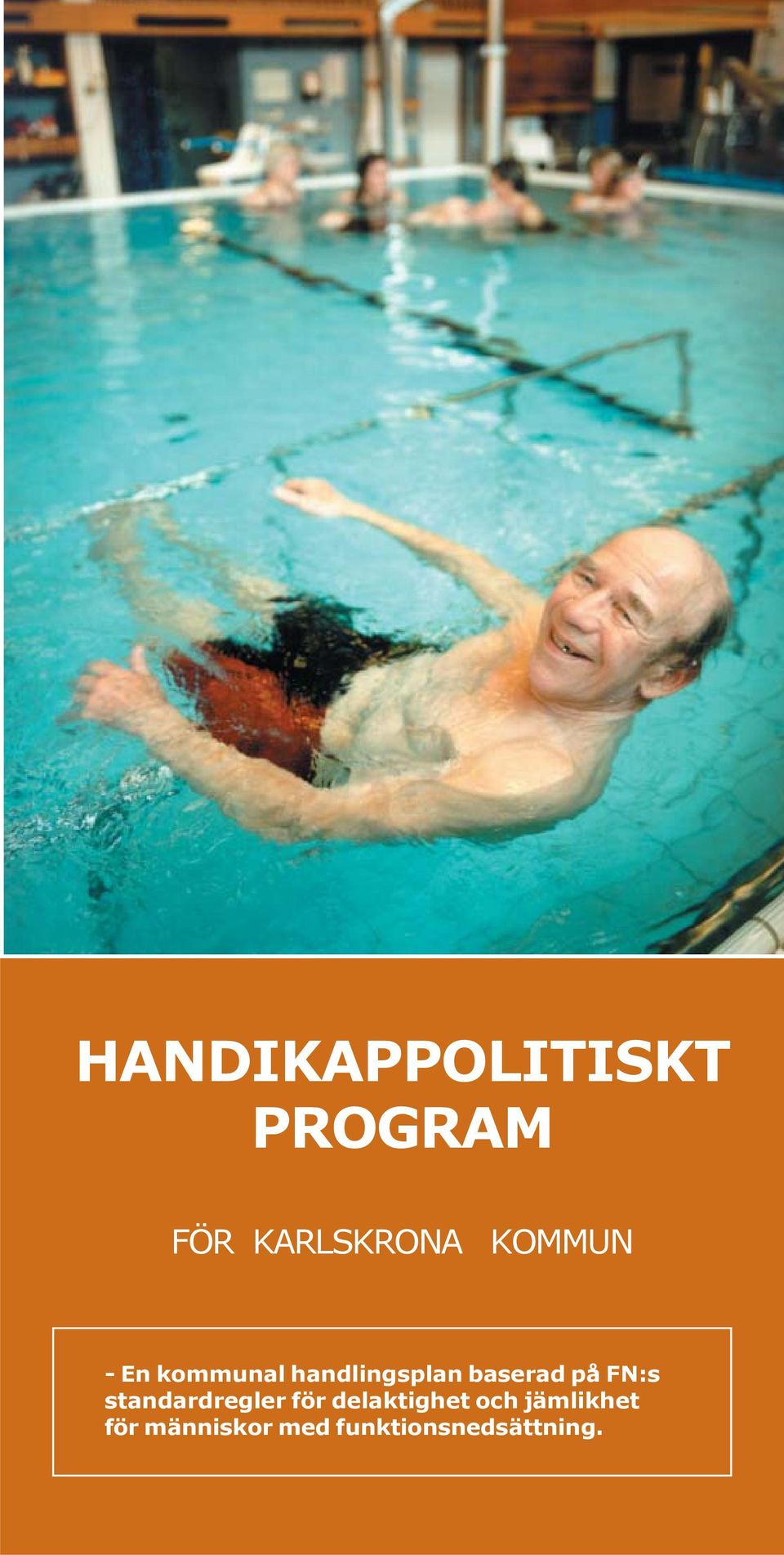 på FN:s standardregler för delaktighet och