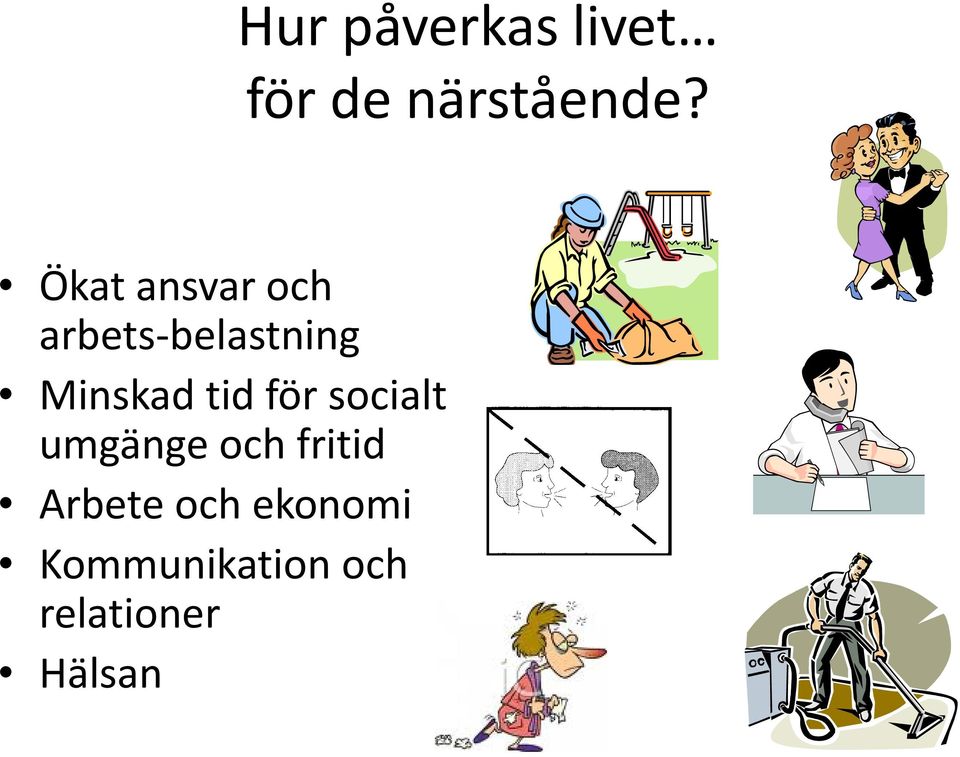 tid för socialt umgänge och fritid Arbete