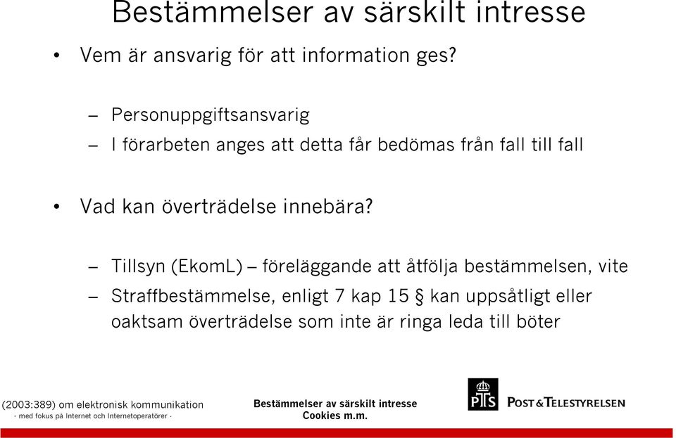 överträdelse innebära?