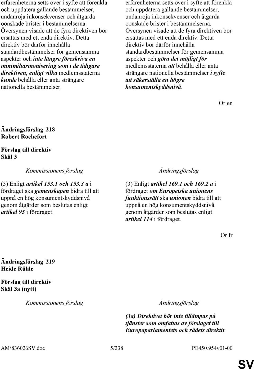 Detta direktiv bör därför innehålla standardbestämmelser för gemensamma aspekter och inte längre föreskriva en minimiharmonisering som i de tidigare direktiven, enligt vilka medlemsstaterna kunde