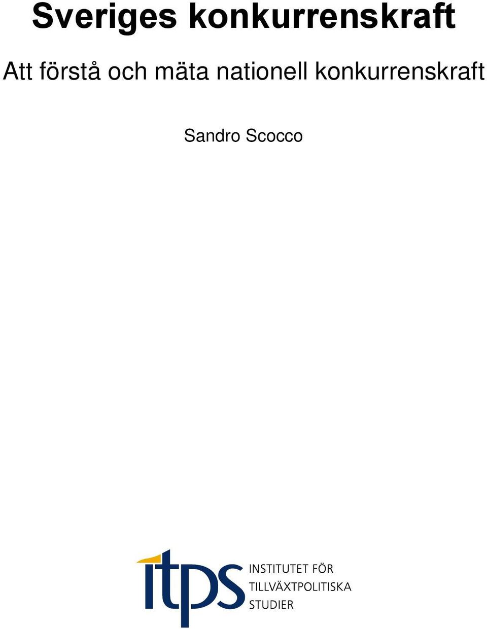 förstå och mäta