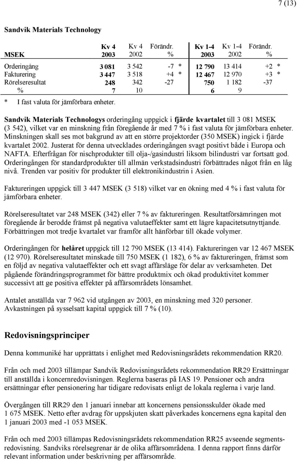 jämförbara enheter.