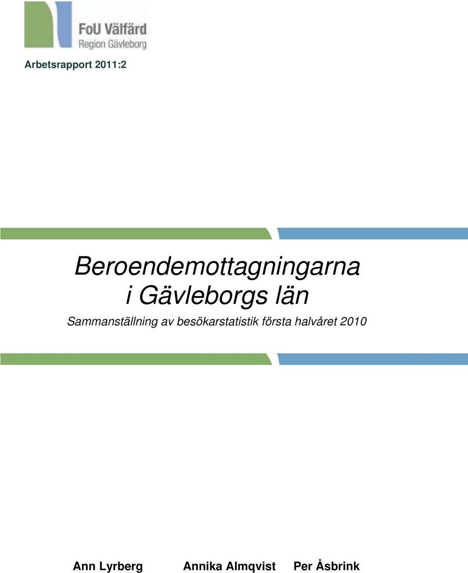 Sammanställning av besökarstatistik