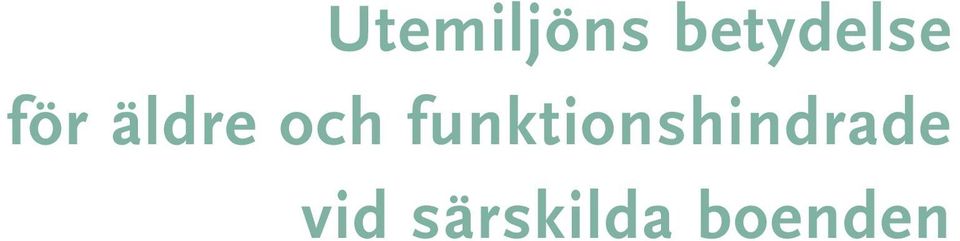 äldre och