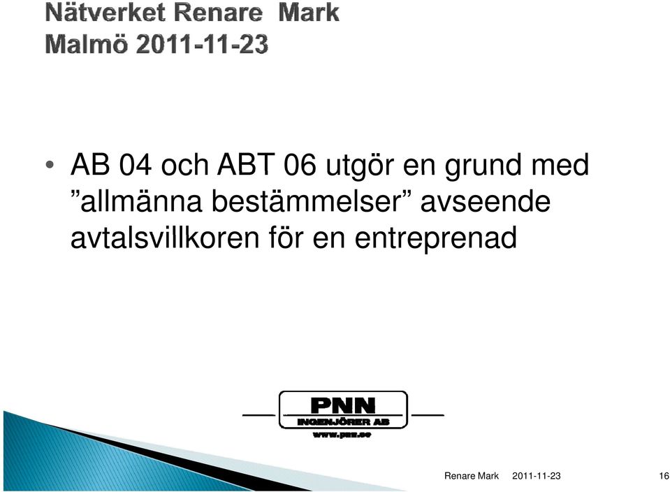 bestämmelser avseende