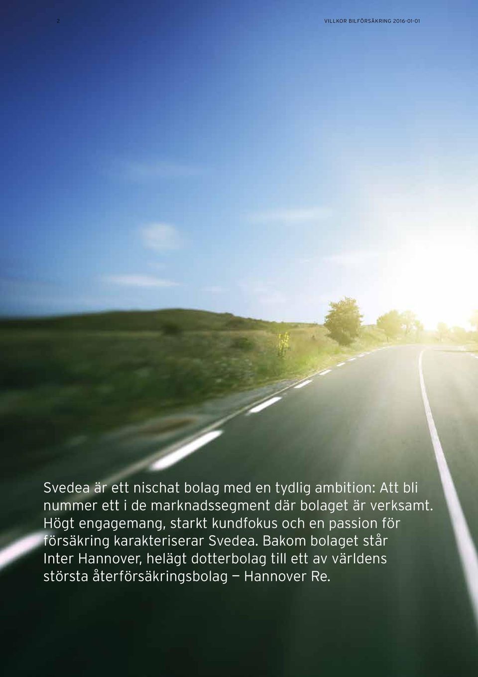 Högt engagemang, starkt kundfokus och en passion för försäkring karakteriserar Svedea.