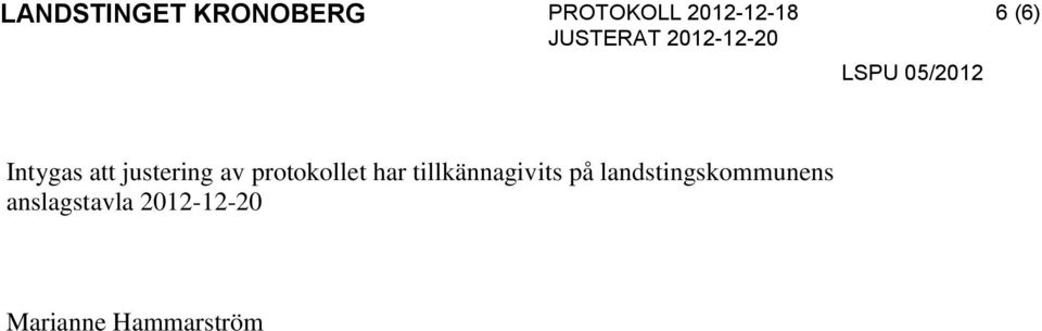 på landstingskommunens