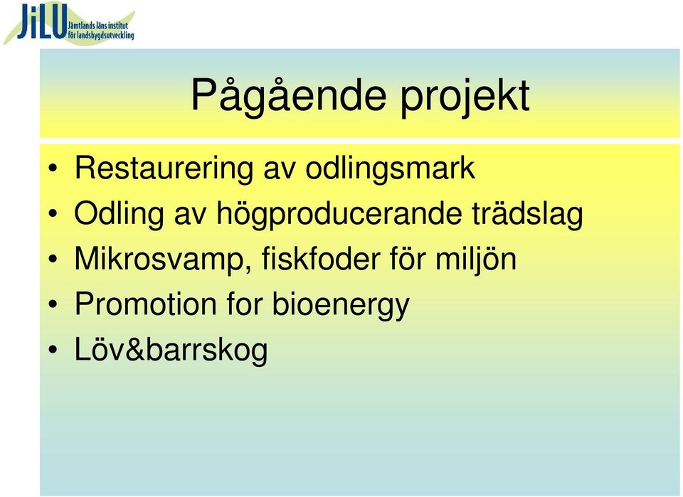 trädslag Mikrosvamp, fiskfoder för