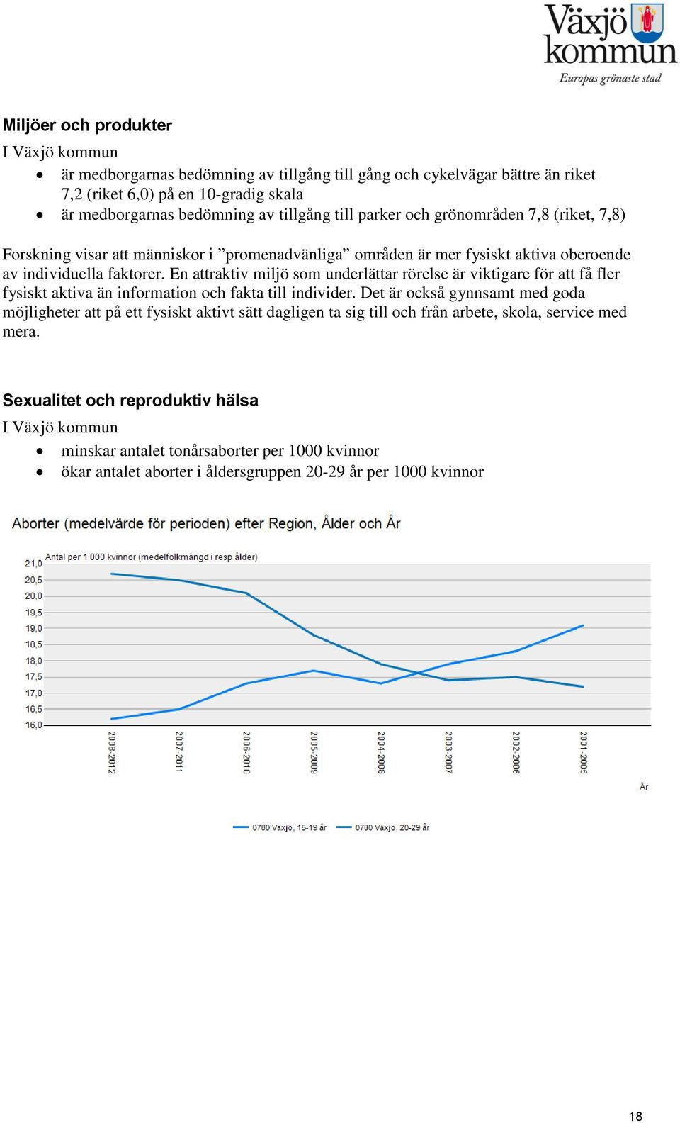 En attraktiv miljö som underlättar rörelse är viktigare för att få fler fysiskt aktiva än information och fakta till individer.