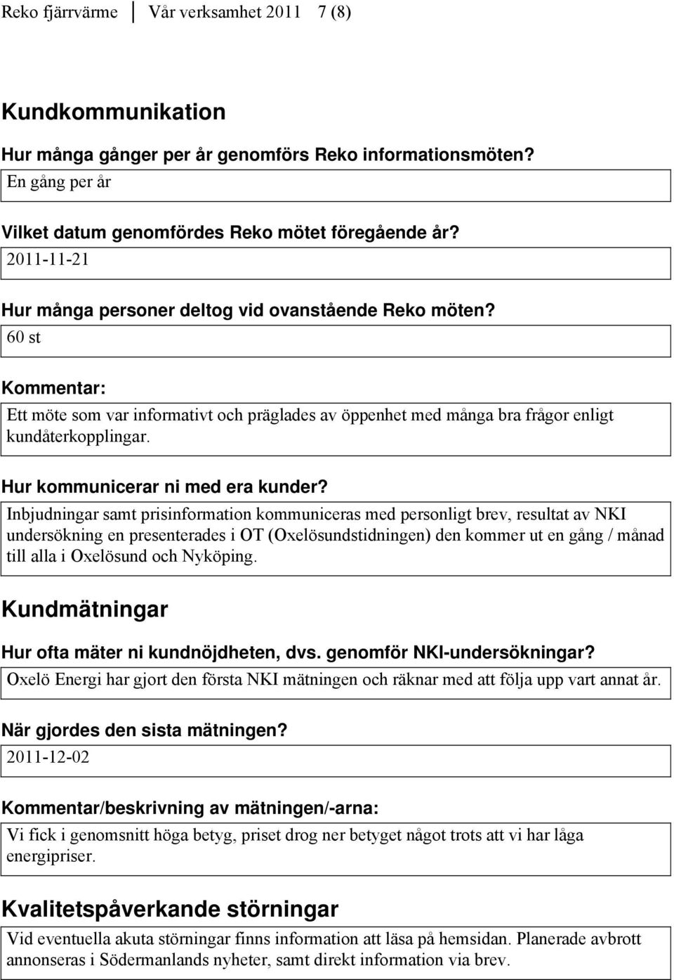 Hur kommunicerar ni med era kunder?