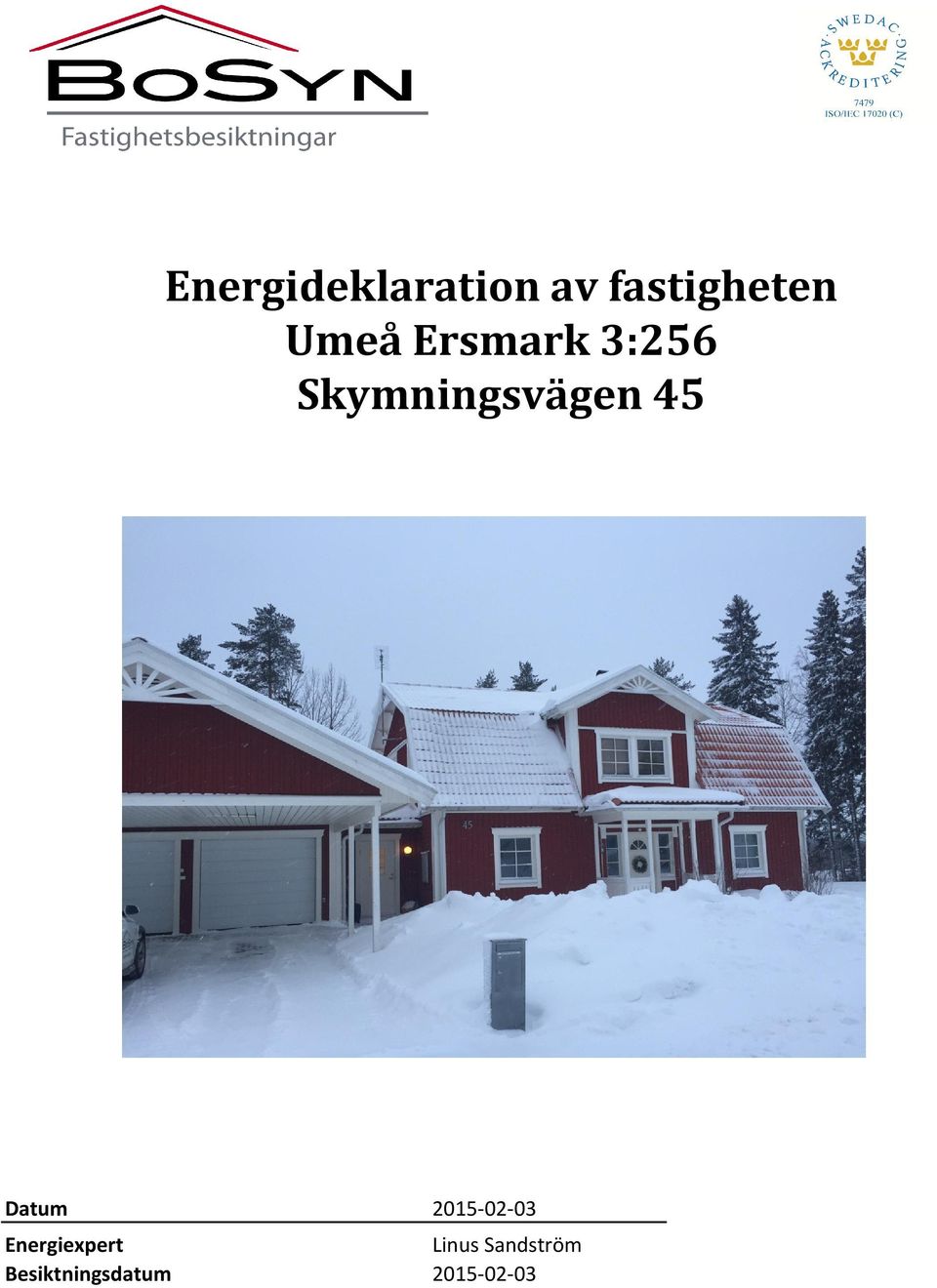 45 Datum 2015-02-03 Energiexpert