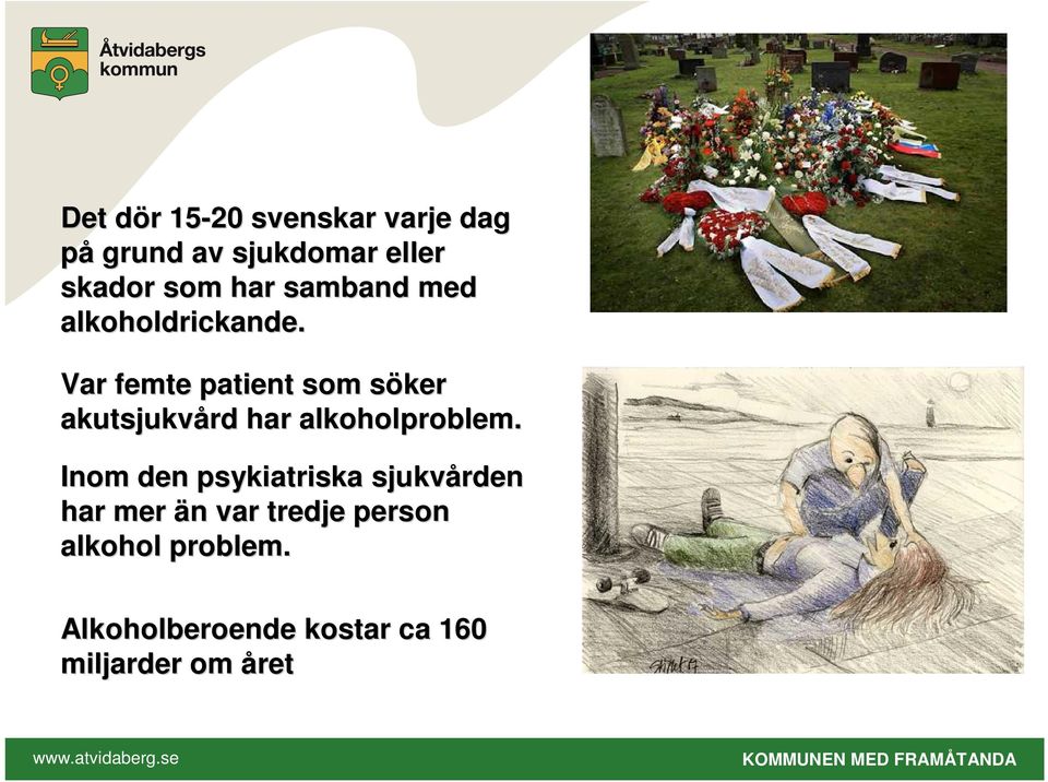 Var femte patient som söker s akutsjukvård har alkoholproblem.