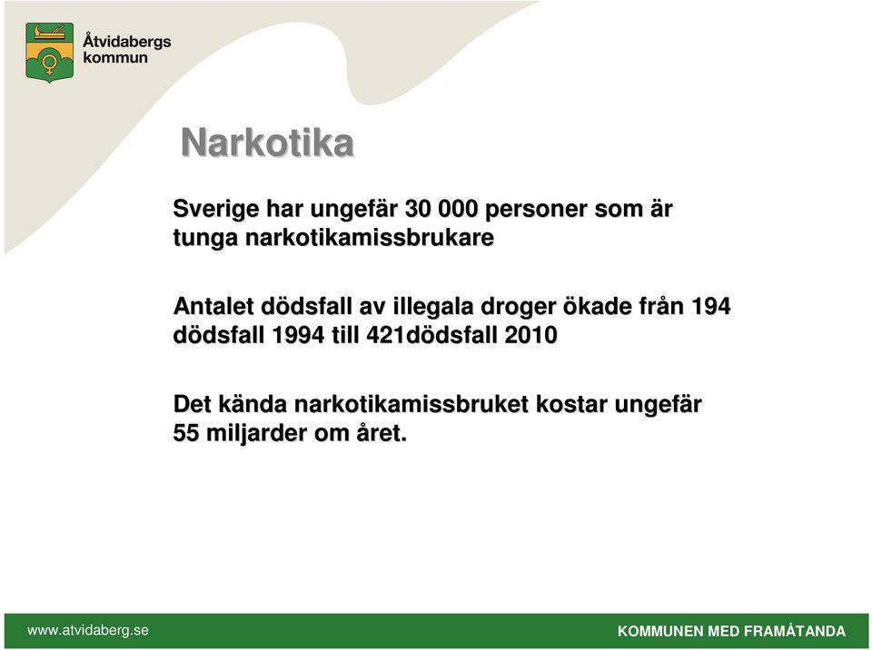 ökade från n 194 dödsfall dsfall 1994 till 421dödsfall dsfall
