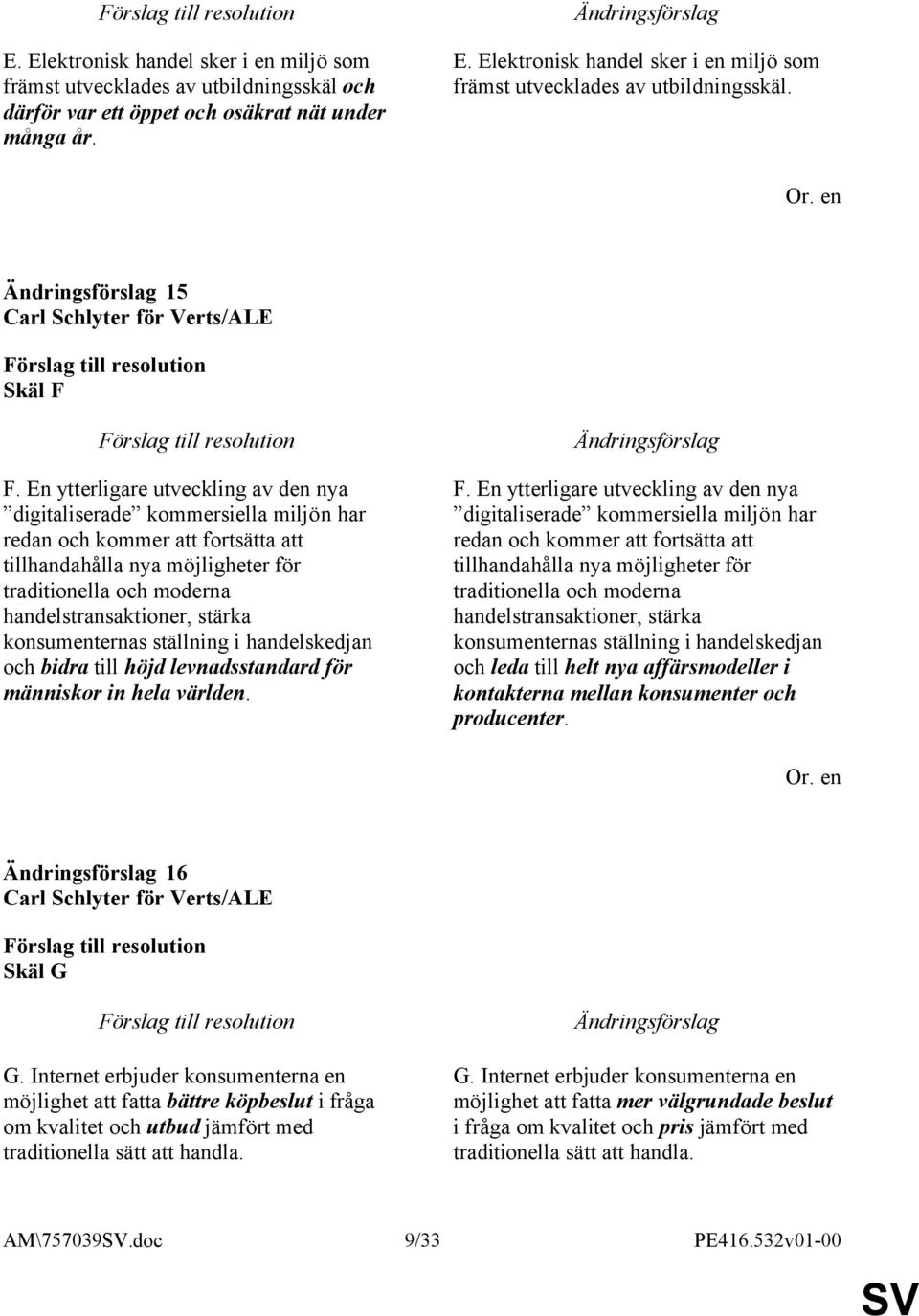 stärka konsumenternas ställning i handelskedjan och bidra till höjd levnadsstandard för människor in hela världen. F.