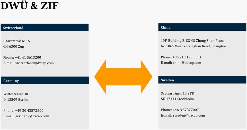 com Phone: +86 21 3120 0531 E-mail: china@dzcap.