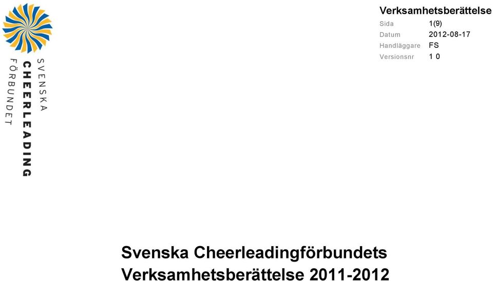 Svenska Cheerleadingförbundets