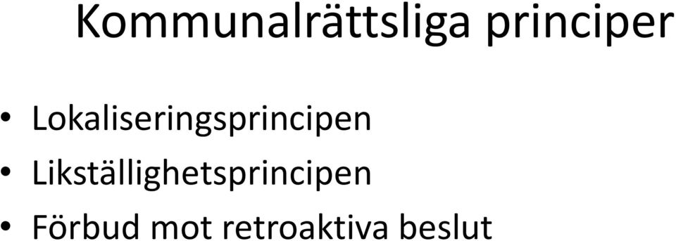 Lokaliseringsprincipen