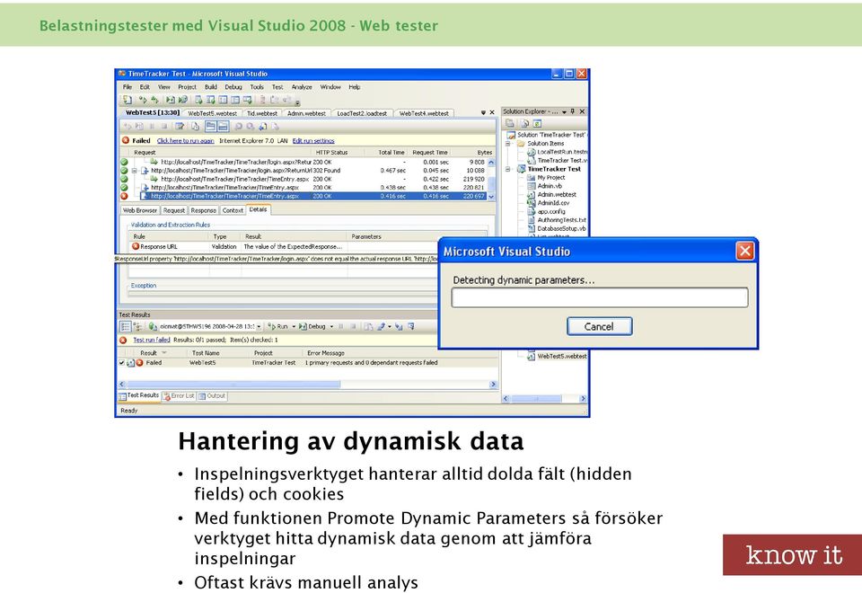 fields) och cookies Med funktionen Promote Dynamic Parameters så försöker