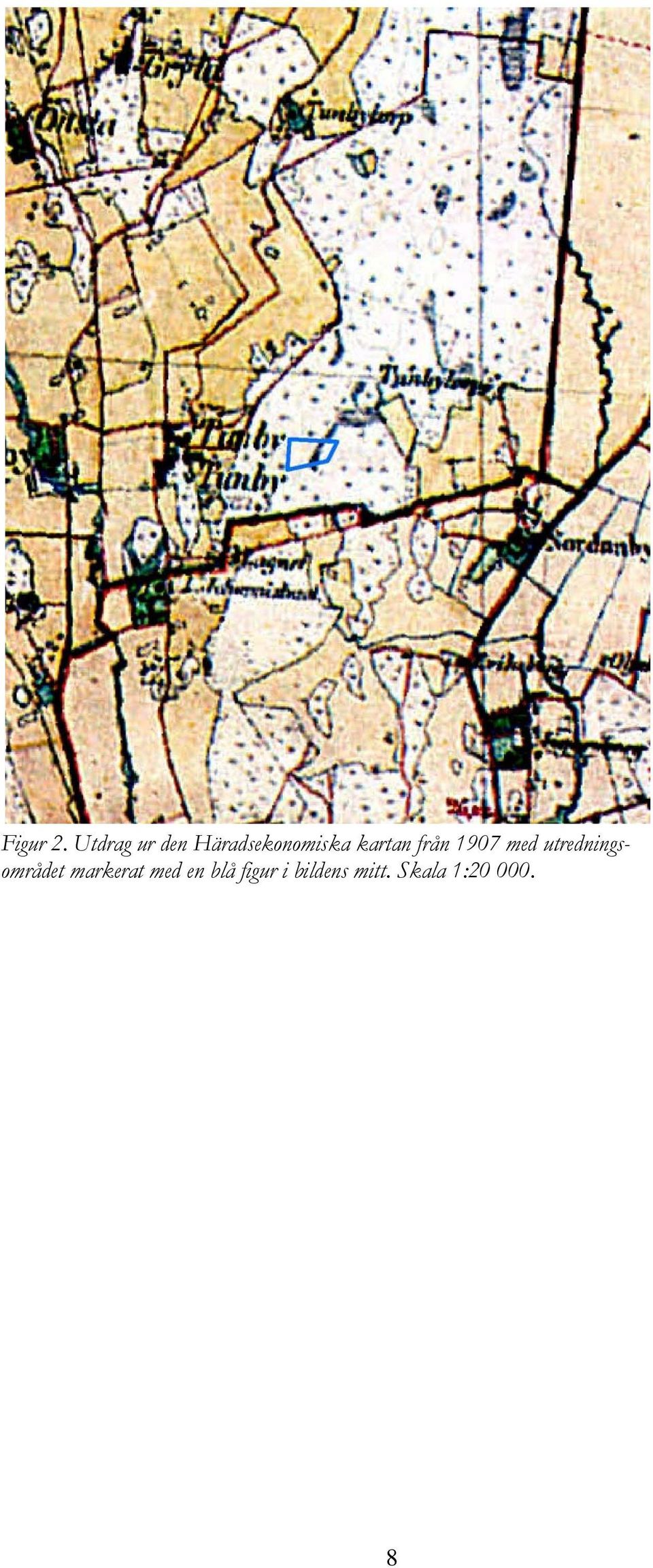 kartan från 1907 med