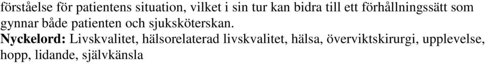 sjuksköterskan.