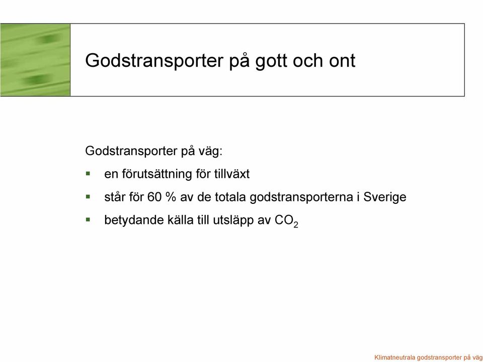 tillväxt står för 60 % av de totala