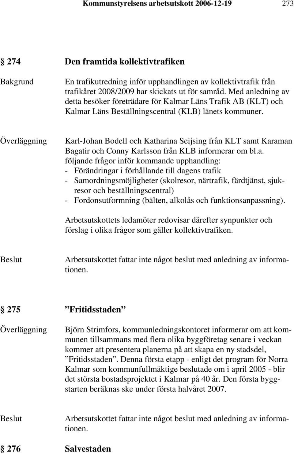 Överläggning Kar