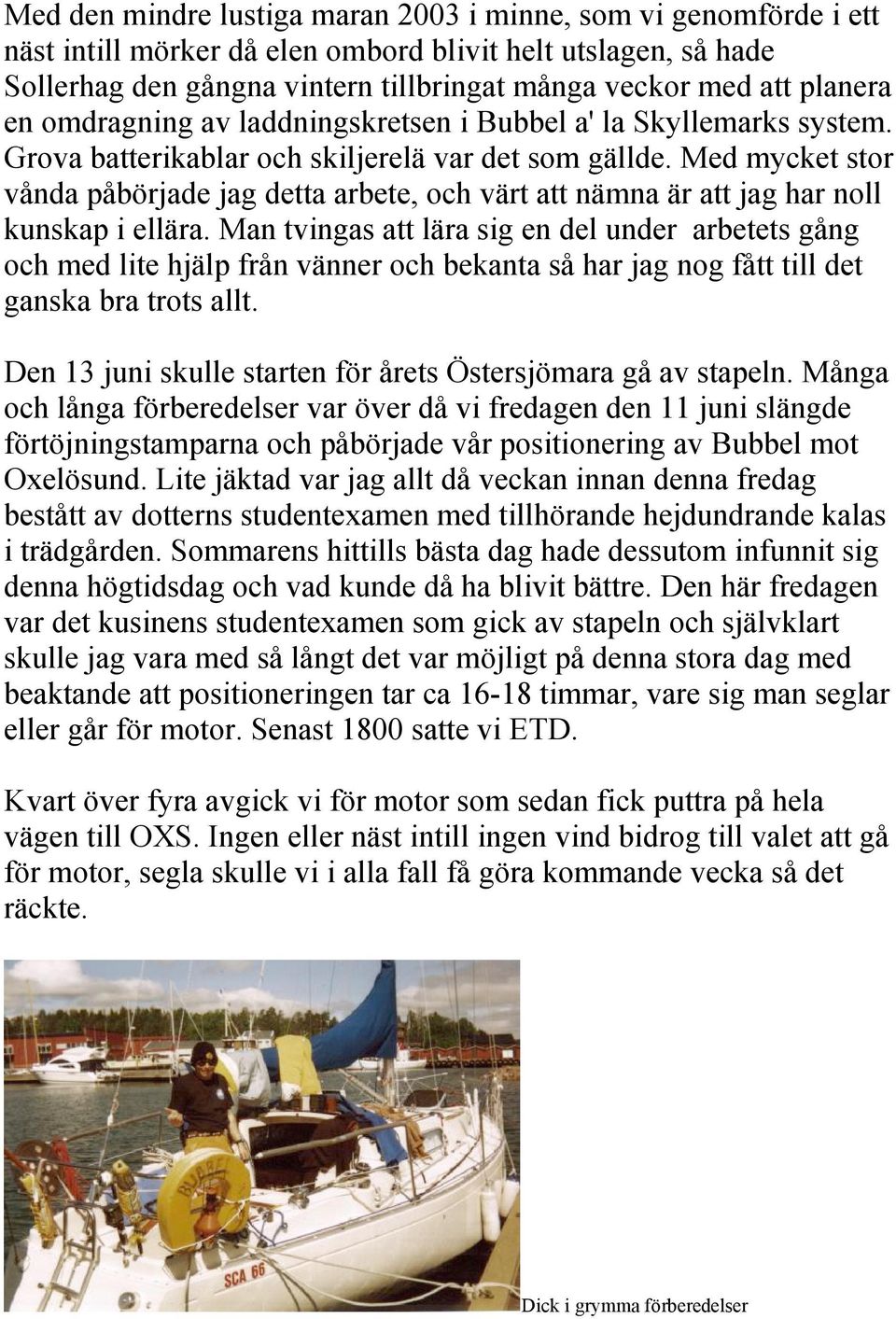 Med mycket stor vånda påbörjade jag detta arbete, och värt att nämna är att jag har noll kunskap i ellära.