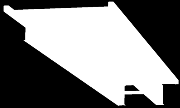 KAPITEL 5. FE-MODELL Figur 5.3 Geometri för FE-modell 3. Figur 5.4 Geometri för FE-modell 4. Figur 5.5 FE-modell 4 med synliga balkelementsprofiler.