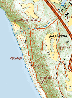 Naturreservatet Sjöbergen Tillhör Länsstyrelsens beslut 0-06-5, dnr 5-080-005 00 Meter 50 0 Ölands brygga Ölands brygga 0 50 00 Meter 00 Meter 50 0 45 90 Meter 0 :6 000 Naturreservatsgräns Sjöbergen
