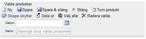 Manual till skyltsystemet Sida 8 av 22 Kampanjgrupp Kedjan eller butiken kan ha märkt produkter med en kampanj och de kan man filtrera sökresultatet utifrån.