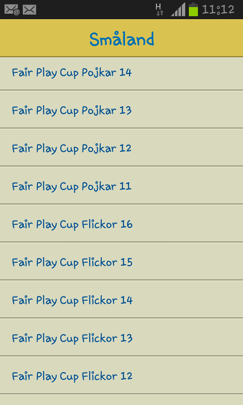 Resultat i mobilen Följ resultaten i din mobil genom att ladda ner Appen Svensk Innebandys off. app från itunes eller Google Play och följ alla resultat i gruppspelet.